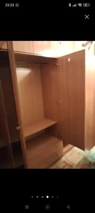 Armario 4 puertas madera