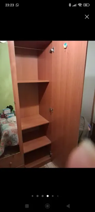 Armario 4 puertas madera