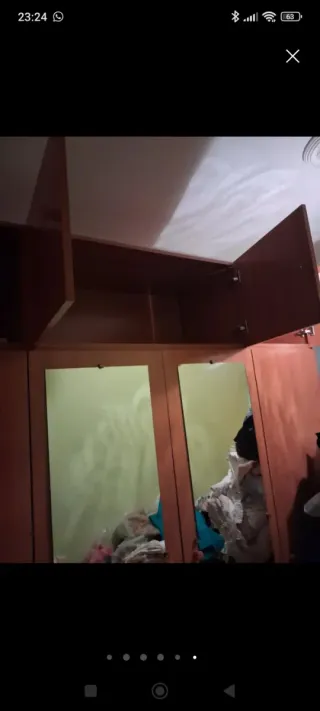 Armario 4 puertas madera