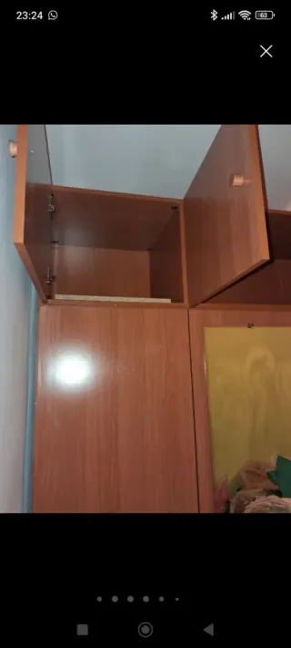 Armario 4 puertas madera