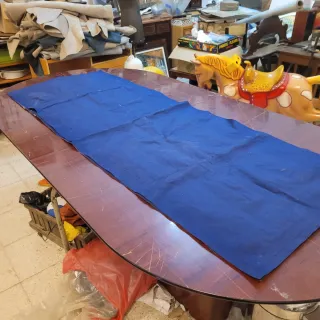 Colchoneta dd loneta inflable vintage