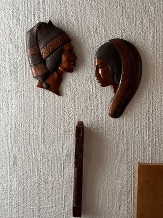 Set Decorativo Pared Madera