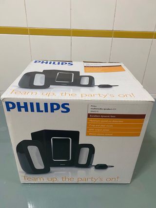 Altavoces Philips SPA4310 2.1 Negro