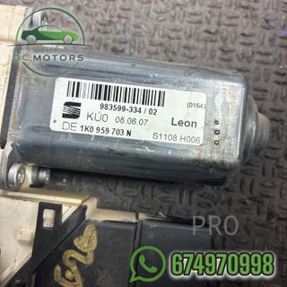 1K0959703N Elevalunas trasero izquierdo seat leon mk2