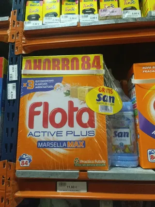 Detergente Flota Active Plus Marsella Max