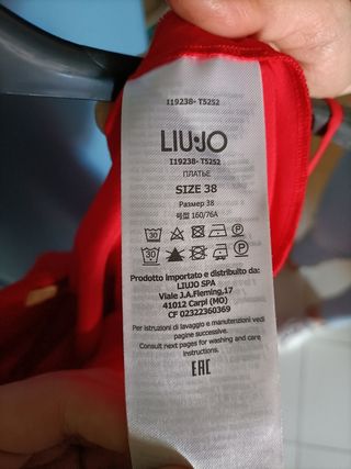 Vestito rosso Liu Jo