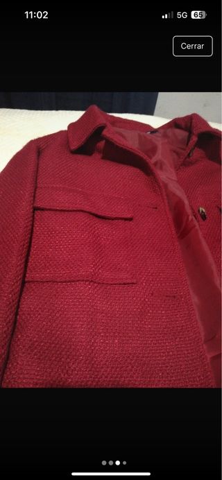 Chaqueta burdeos poco uso