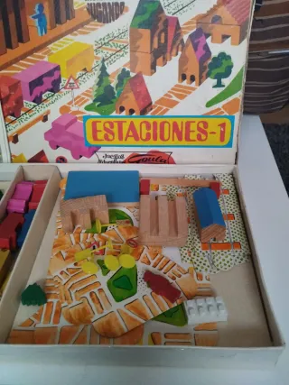 Juego Construcción Madera Urbis-4 Estaciones