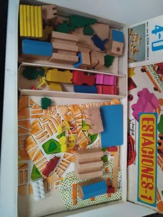 Juego Construcción Madera Urbis-4 Estaciones