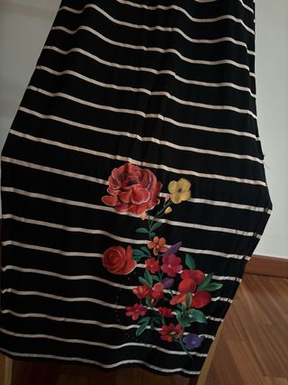 Desigual Abito Lungo Estivo Cotone