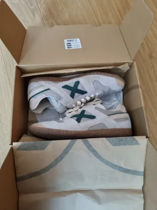 Zapatillas Munich Beige/Verde Talla 44