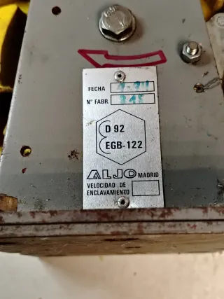 Limitador de velocidad Aljo D 92 EGB-122