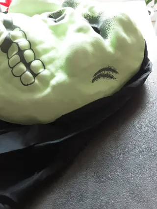 Careta esqueleto verde