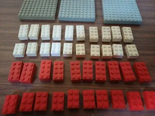 Lego anni '70 - Base e mattoncini