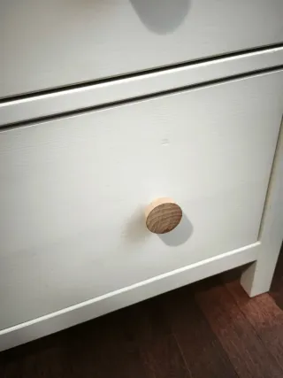 Cajonera Ikea Hemnes Blanca Madera 108x50