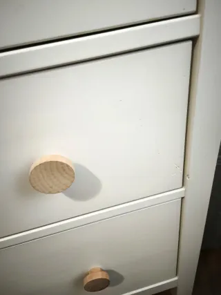 Cajonera Ikea Hemnes Blanca Madera 108x50