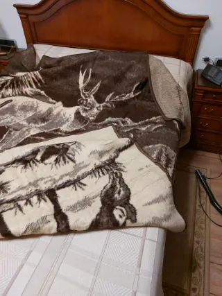 Manta de Invierno con Ciervos