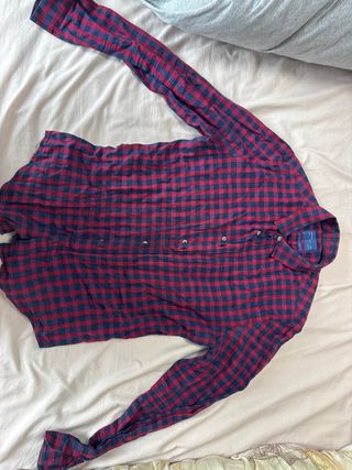 Camisa Zara cuadros hombre