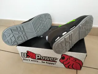 Scarpe U-Power Grigio/Verde Tg 41