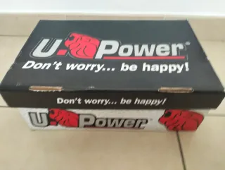 Scarpe U-Power Grigio/Verde Tg 41