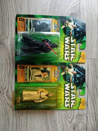 Set Figuras Star Wars POTJ Darth Vader y Obi Wan