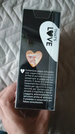 Portapappa That's Love con cucchiaio