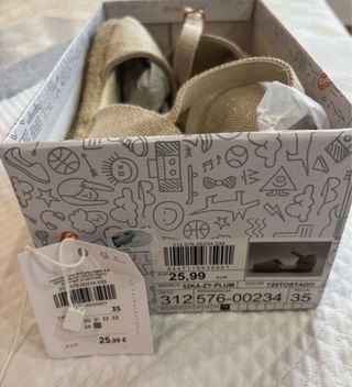 Alpargatas/Espardeñas Talla 35