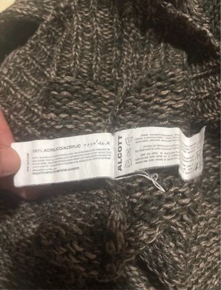 Maglione Alcott Knit nero/marrone