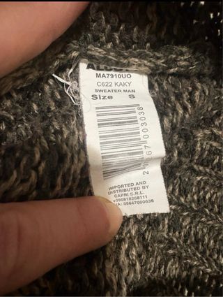 Maglione Alcott Knit nero/marrone