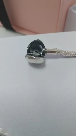 Pulsera Pandora Talla 18 cm.Corazón