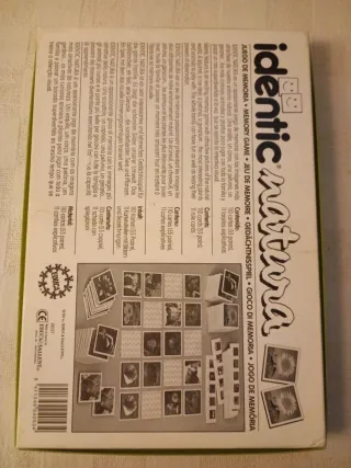 Identic Natura, juego de memoria antiguo de Educa