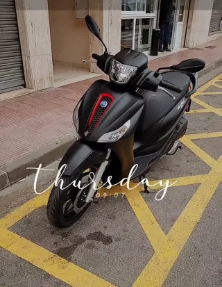 Piaggio Medley 125cc Negra