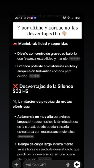 Silence S02 HS Eléctrica Scooter