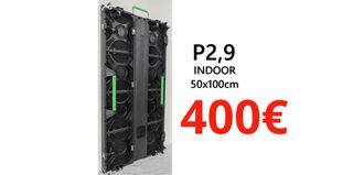 Pantalla LED P2,9 Indoor 50x100cm