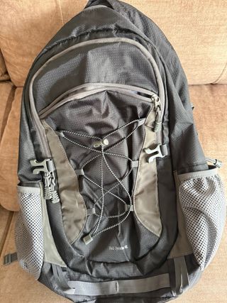 Mochila 40L Negra y Gris