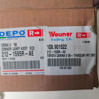 PILOTO INTERMITENTE  DELANTERO DERECHO TOYOTA CARINA 108901522