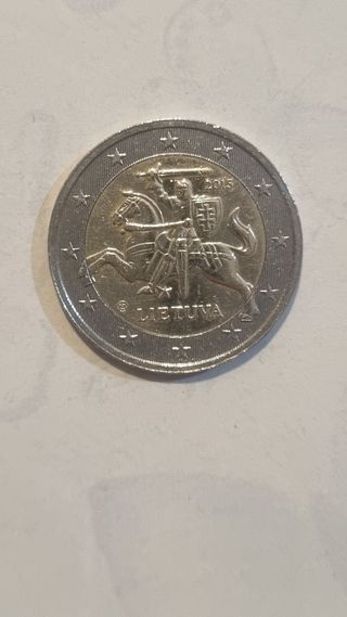 Moneda 2 euros Lituania 2015