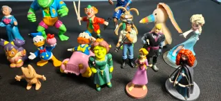 Figuras pvc varias marcas