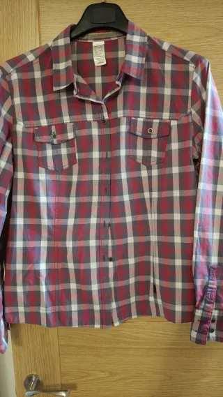 Camisa cuadros mujer talla 46
