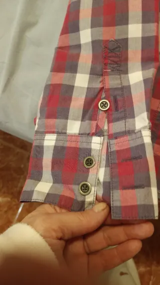 Camisa cuadros mujer talla 46