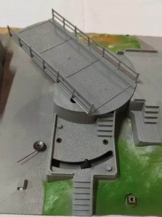 Ponte girevole x trenino Lima scala HO modellismo