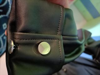 Cappotto in pelle Guess originale