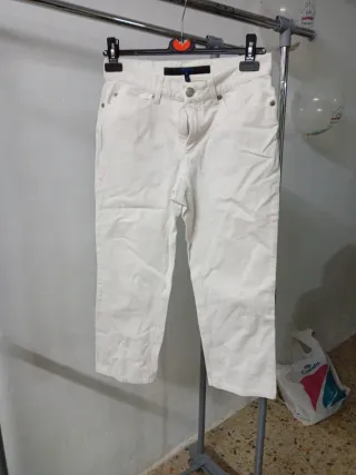 Pantalón blanco Escala Talla S/36