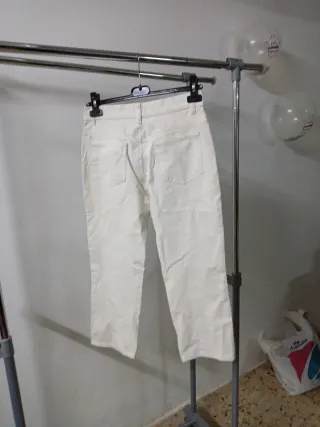 Pantalón blanco Escala Talla S/36