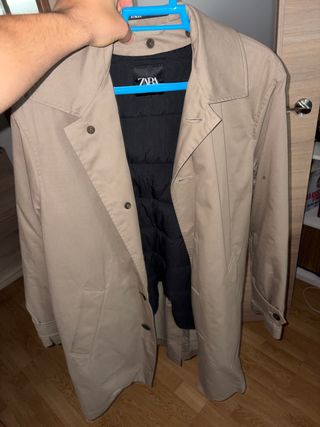 Gabardina Zara Beige