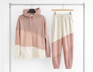 Conjunto chándal Topman (ASOS) color rosa/crema