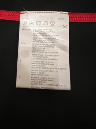 Chaqueta Gore Running Wear Roja