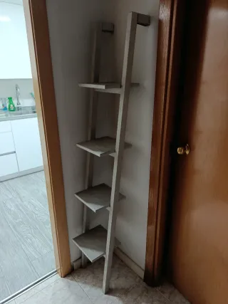 Estantería Escalera Ikea Gris