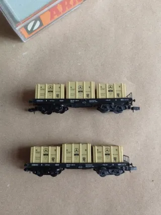 Lote 2 vagones ARNOLD