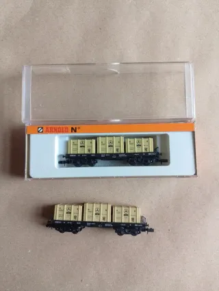 Lote 2 vagones ARNOLD
